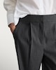 image 2 of F&F Pinstripe Wide Leg Trousers in Grey