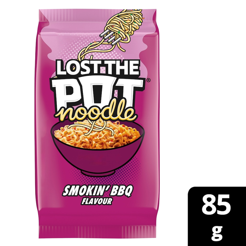 image 1 of Pot Noodle Lost the Pot Smokin' BBQ Instant Noodles 85g 