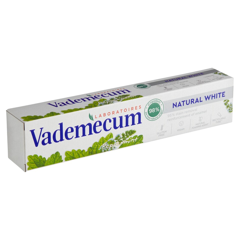 image 1 of Vademecum Toothpaste Natural White 75ml