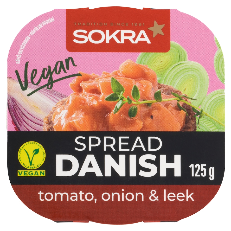 obrázok 1 z Sokra Vegánska nátierka s hrachovou bielkovinou na dánsky spôsob 125 g