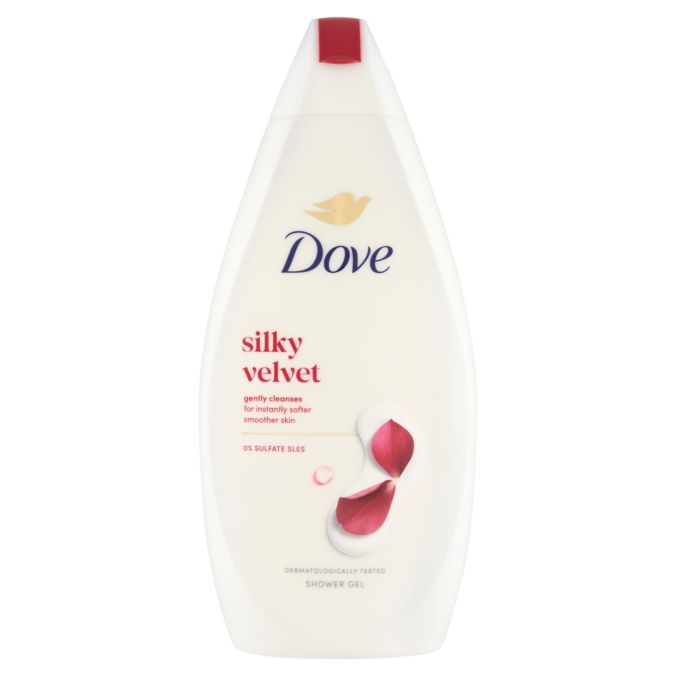 Obrázek 1 pro produkt Dove Silky Velvet sprchový gel 450ml