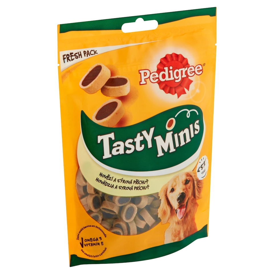 image 1 of Pedigree Tasty Minis Beef and Cheese Flavor 140g