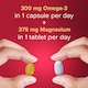 image 5 of Seven Seas Omega-3 Fish Oil & Magnesium Capsules with Vitamin D - 60s Duo Pack