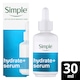 image 2 of Simple 3% Vitamin B5 & Hyaluronic Acid Booster Face Serum 30Ml