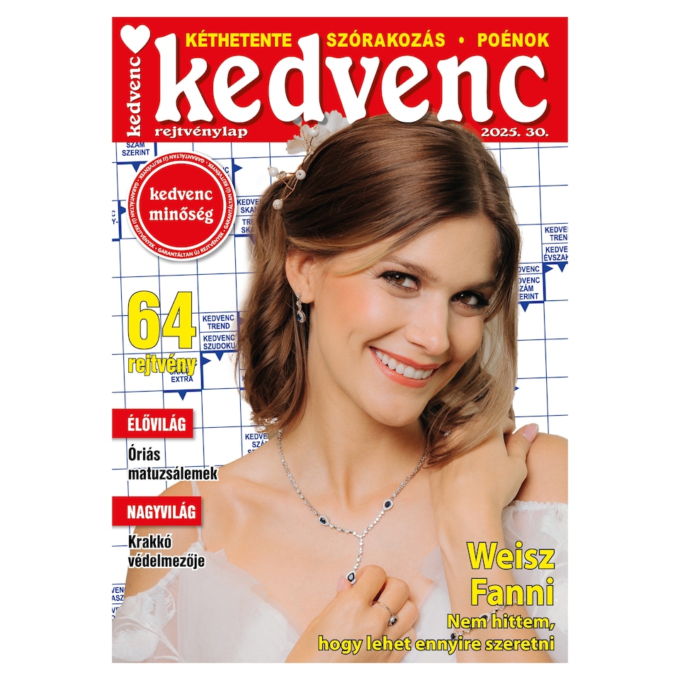 Kedvenc Rejtvénylap