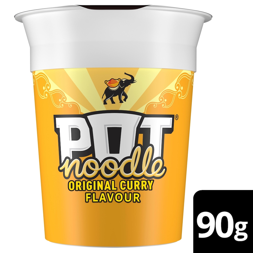 image 1 of Pot Noodle Original Curry Instant Noodles 90g