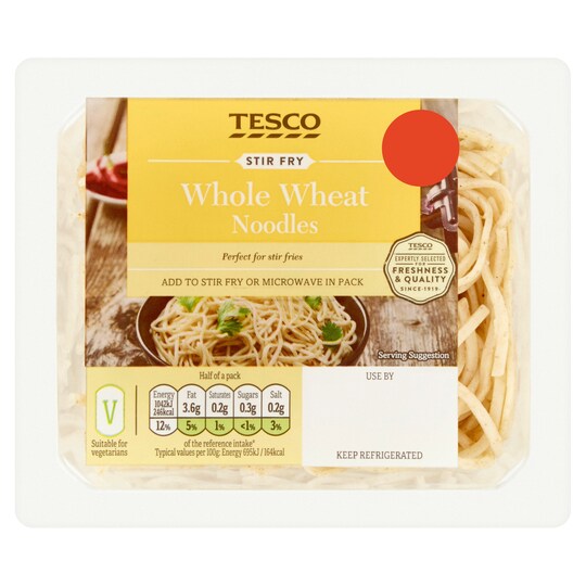 Tesco Wholewheat Noodles 300g Tesco Groceries