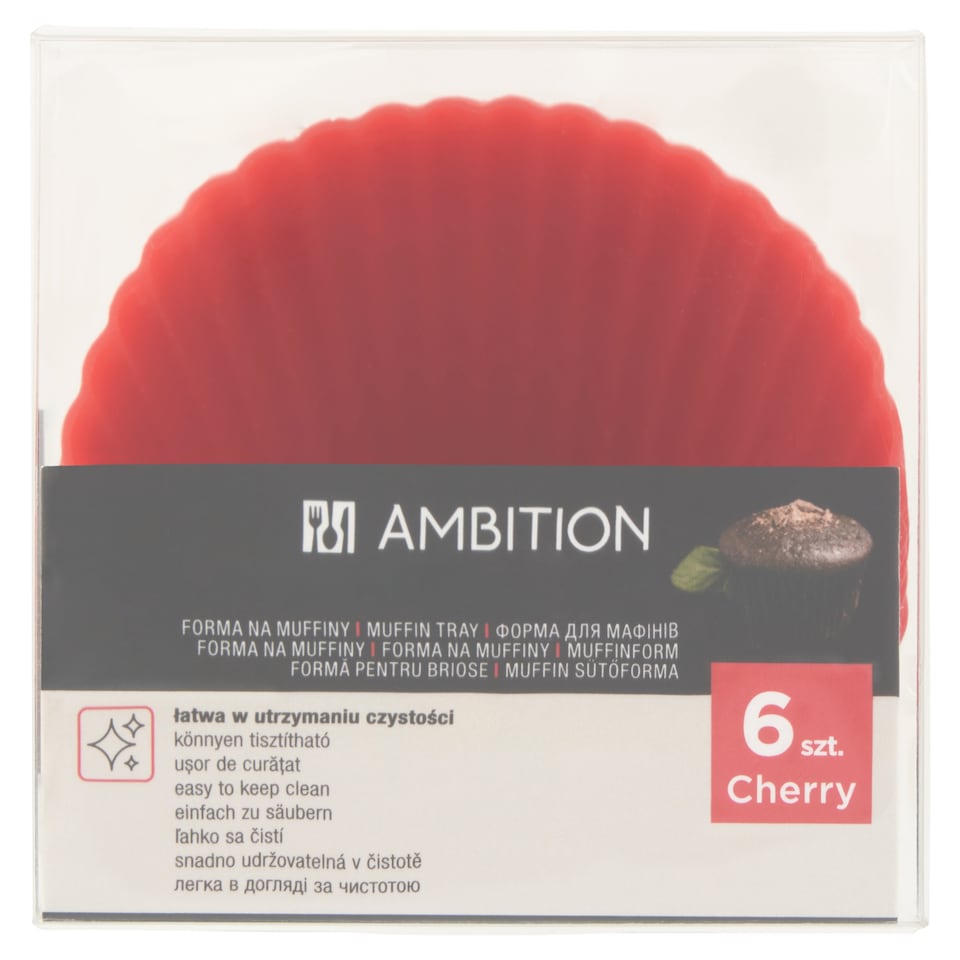 Ambition Cherry forma na muffiny 6 ks