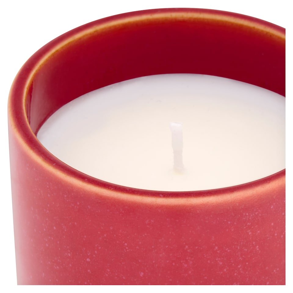 image 1 of F&F Home In the Garden Frosted Cranberry Small Candle 110g