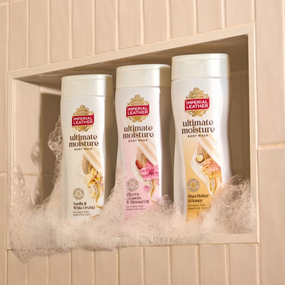 image 1 of IMPERIAL LEATHER ULTIMATE MOISTURE SHEA BUTTER & HONEY BODY WASH 450 ML