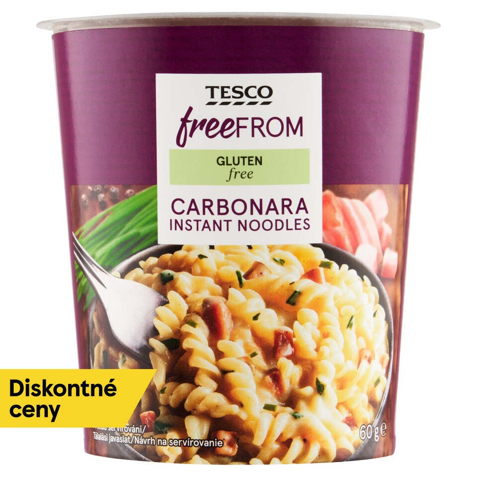 Tesco Free From Carbonara Instant Noodles 60 g