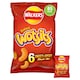 image 1 of Walkers Wotsits Flamin' Hot Multipack Crisps 6x16g