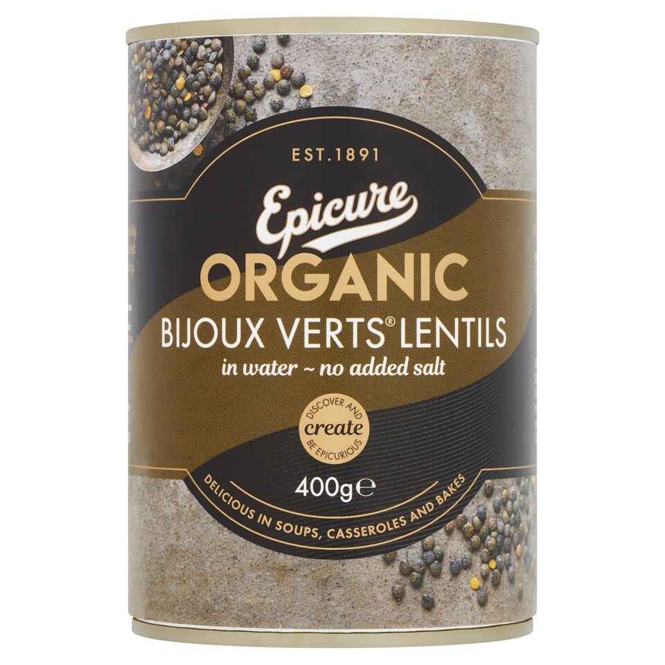 Bijoux Organic Verts Lentils 400G