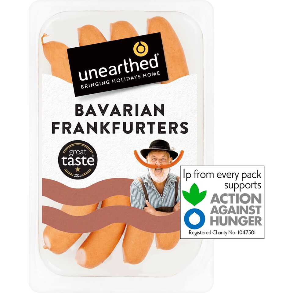 Unearthed Bavarian Frankfurters 200g