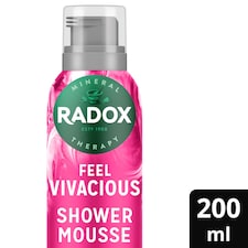 Radox Feel Vivacious Shower Mousse 200Ml