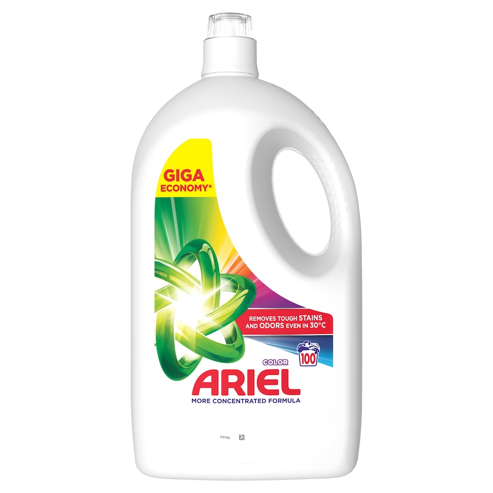 obrázok 1 z Ariel Tekutý prací prostriedok, 100 praní, Na farebnú bielizeň