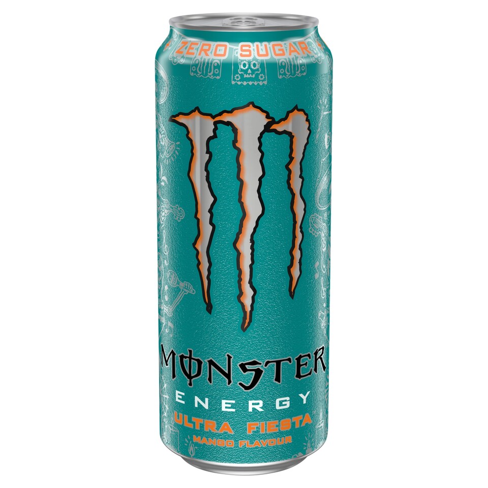 Monster Energy Ultra Fiesta Mango sýtený energetický nápoj 500 ml