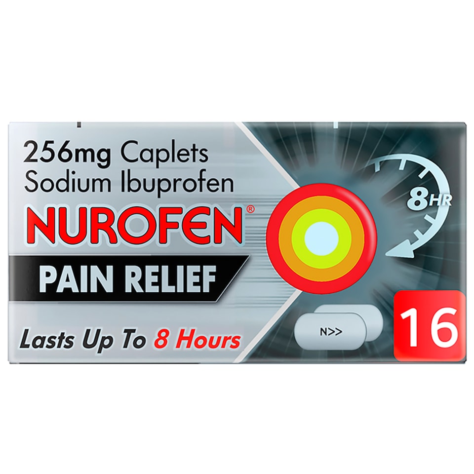 image 1 of Nurofen Joint & Back Pain Relief Ibuprofen Caplets - Sodium 16s