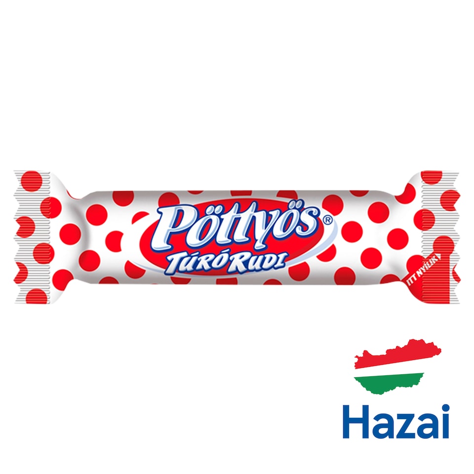 Pöttyös Túró Rudi Original Chocolate Coated Cottage Cheese Dessert 30 g