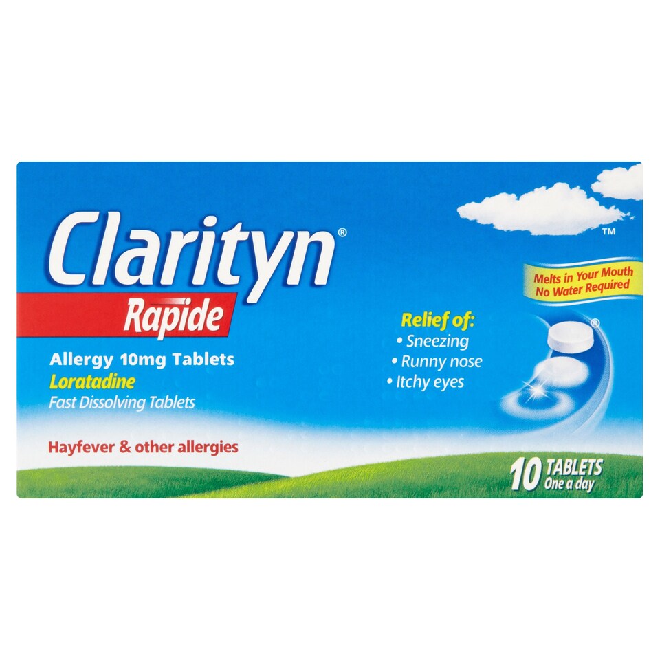 image 1 of Clarityn Rapide Allergy 10s