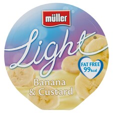 Muller Light Banana And Custard Yoghurt 175G