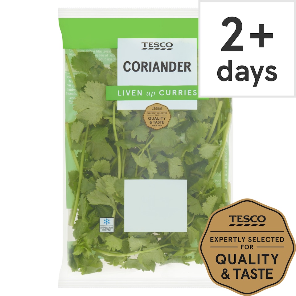 image 1 of Tesco Fresh Cut Coriander 30G