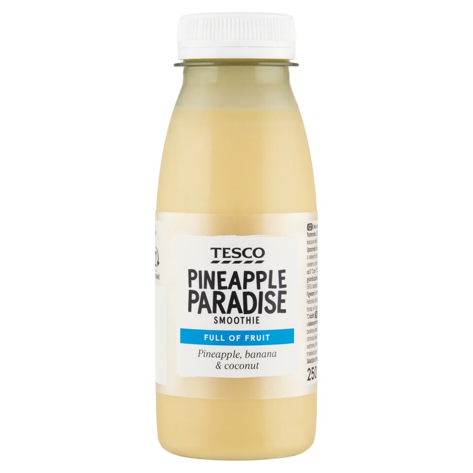 Tesco Pineapple Paradise Smoothie 250 ml