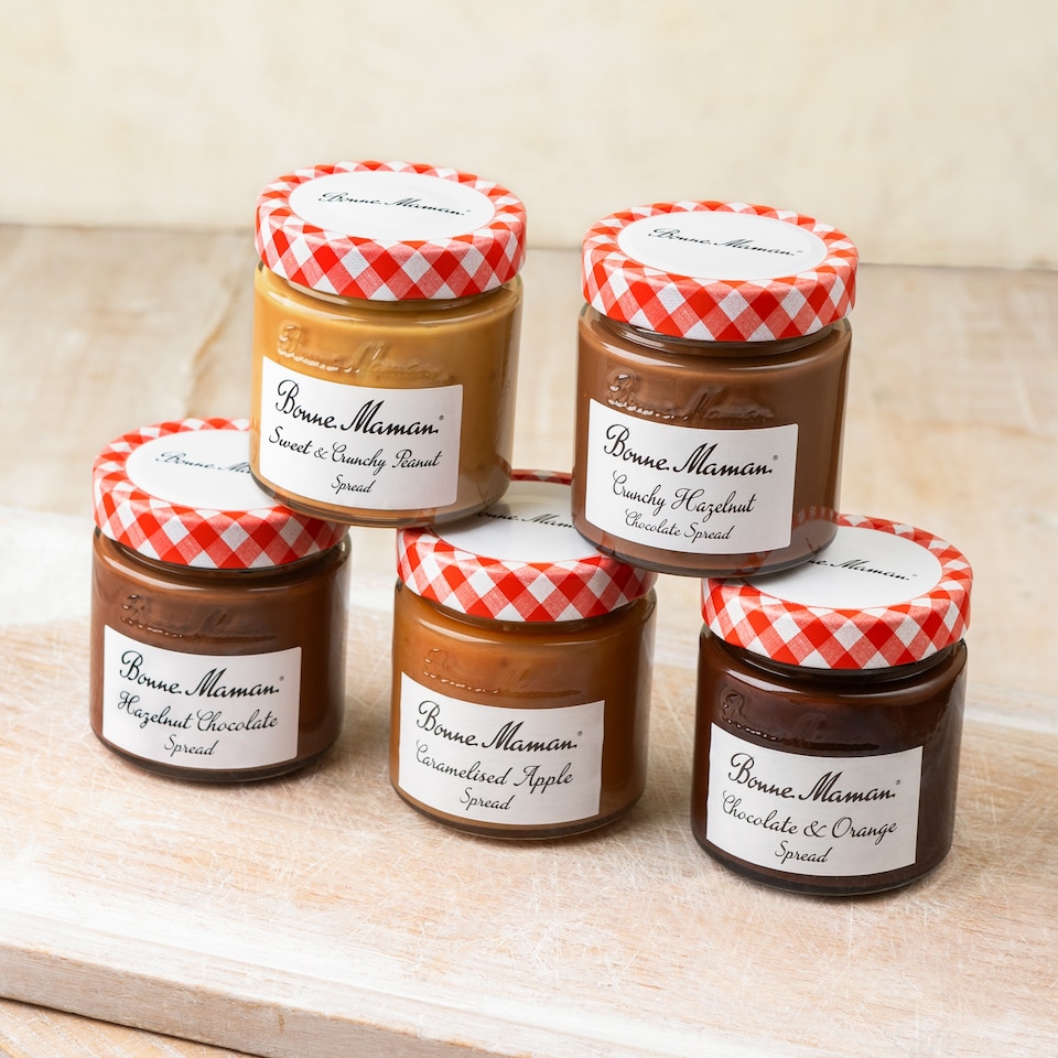 image 1 of Bonne Maman Crunchy Hazelnut Chocolate Spread 250g