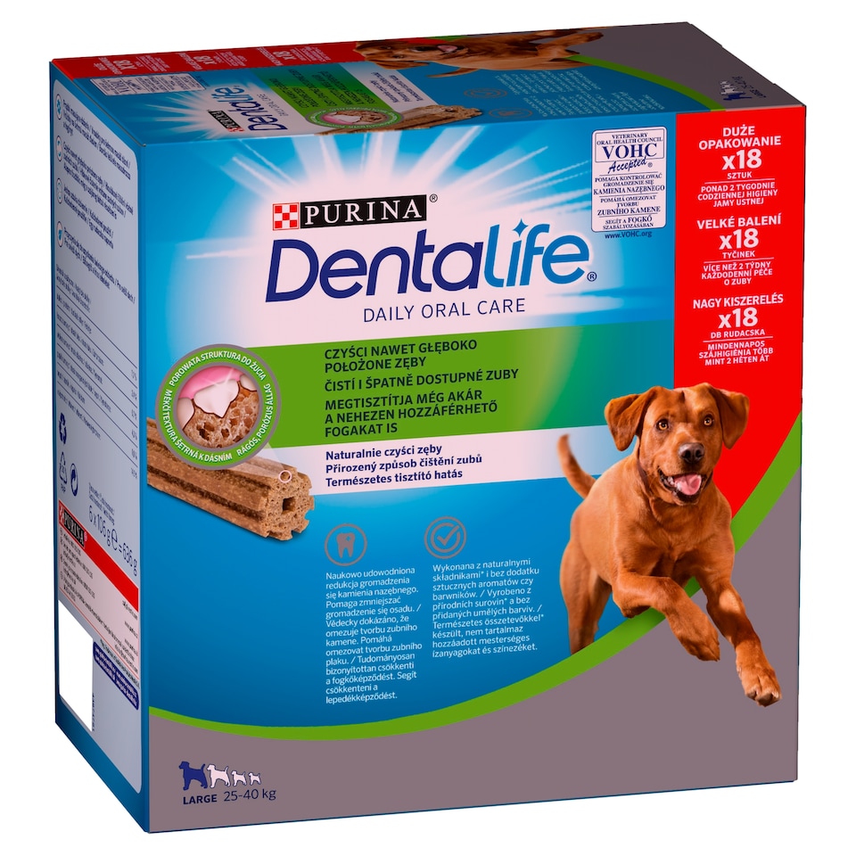 image 1 of Purina DentaLife Large Dog Treat 6 x 106 g (636 g)