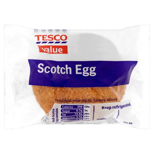 Tesco Everyday Value 2Pkscotch Egg 113G Tesco Groceries