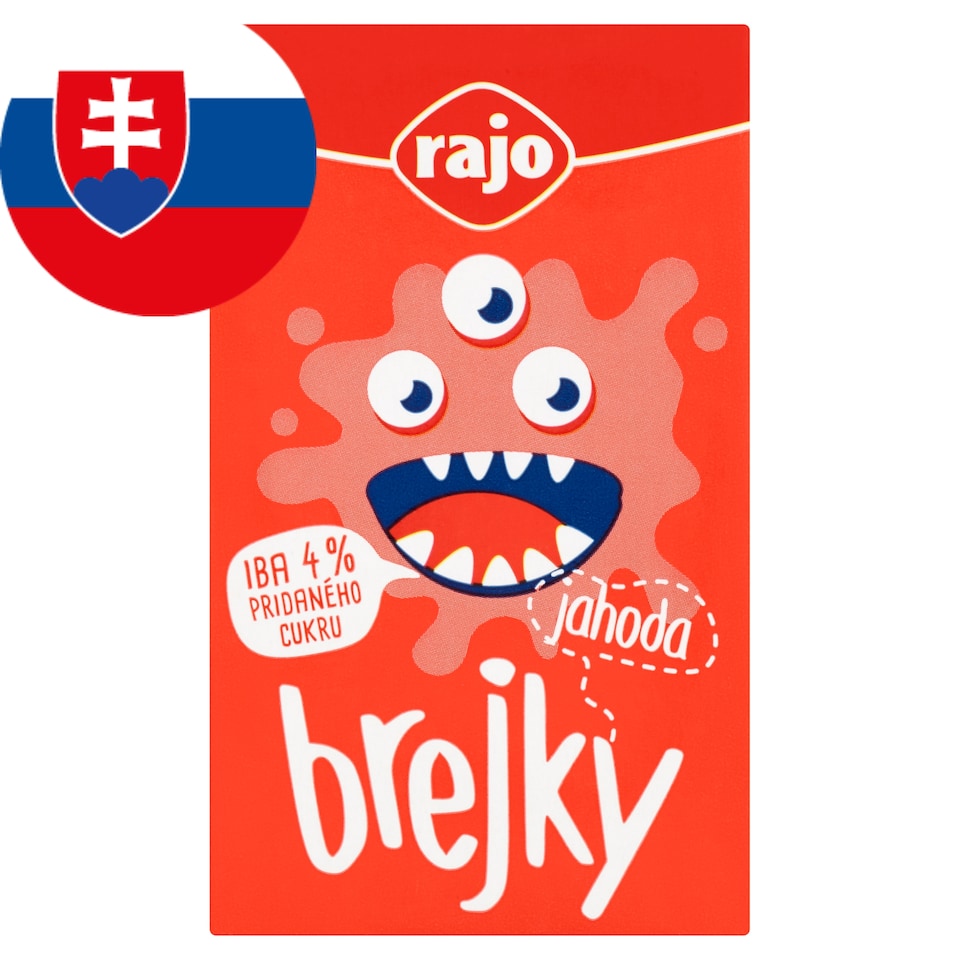 image 1 of Rajo Brejky Strawberry 250 ml