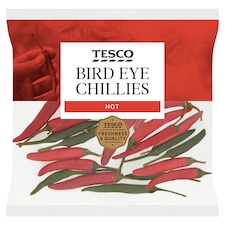 Tesco Bird Eye Chillies 25G