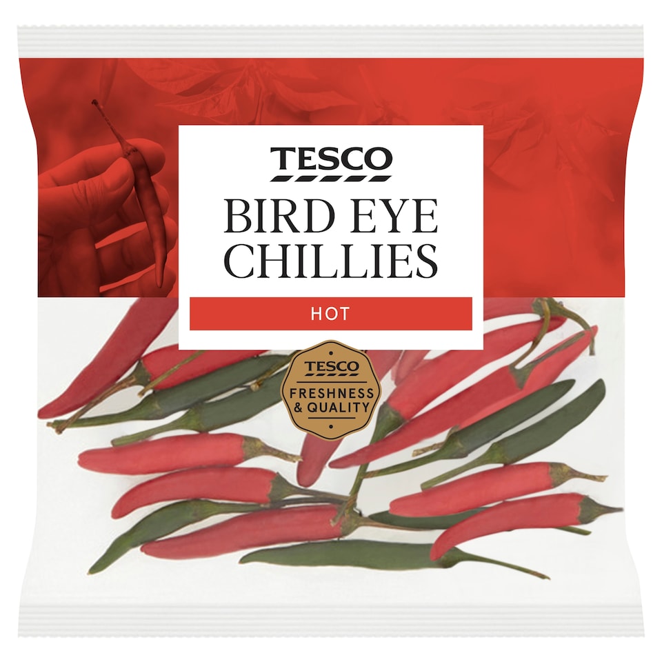 image 1 of Tesco Bird Eye Chillies 25G