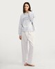 image 2 of Disney Winnie the Pooh Eeyore Cotton Rich Sunday Slogan Pyjama Set in Multi Grey