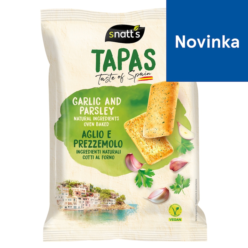 Snatt's Tapas Garlic and Parsley 120 g
