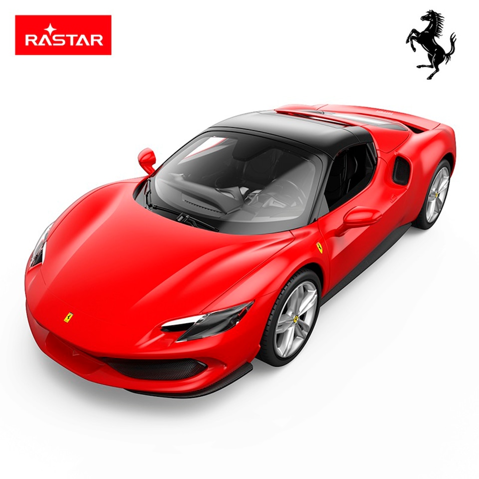 image 1 of Rastar Ferrari 296 GTS RC Car 1:16