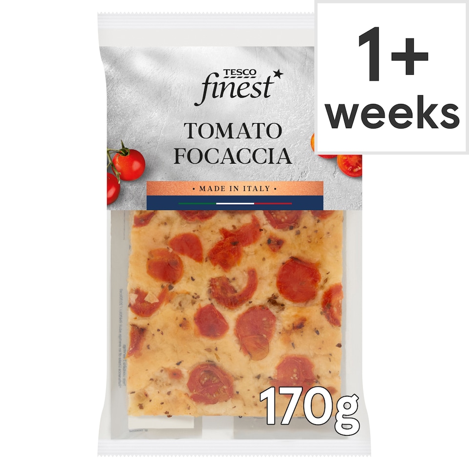 Tesco Finest Tomato Focaccia 170g