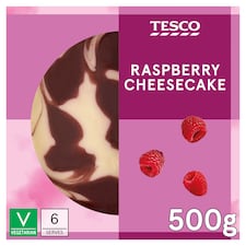 Tesco Raspberry Cheesecake 500g