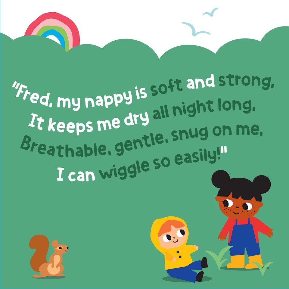 image 1 of  Fred & Flo Size 8 Ultra Dry 20 Nappies 