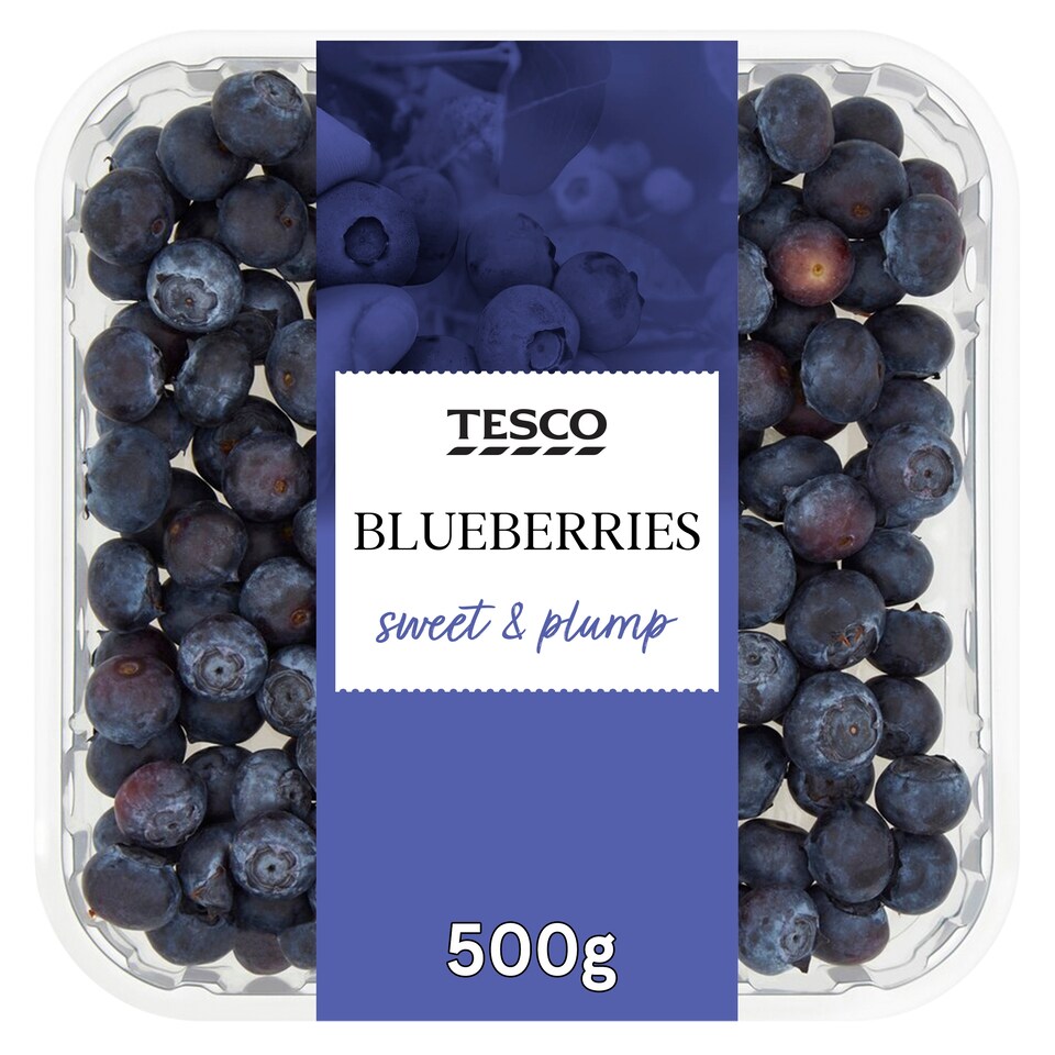 Tesco Blueberries 500G