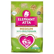 Elephant Atta Medium With Multigrain Chapatti Flour 10kg
