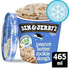 Ben & Jerry Moophoria Peanut Butter Cookie Dough 465Ml