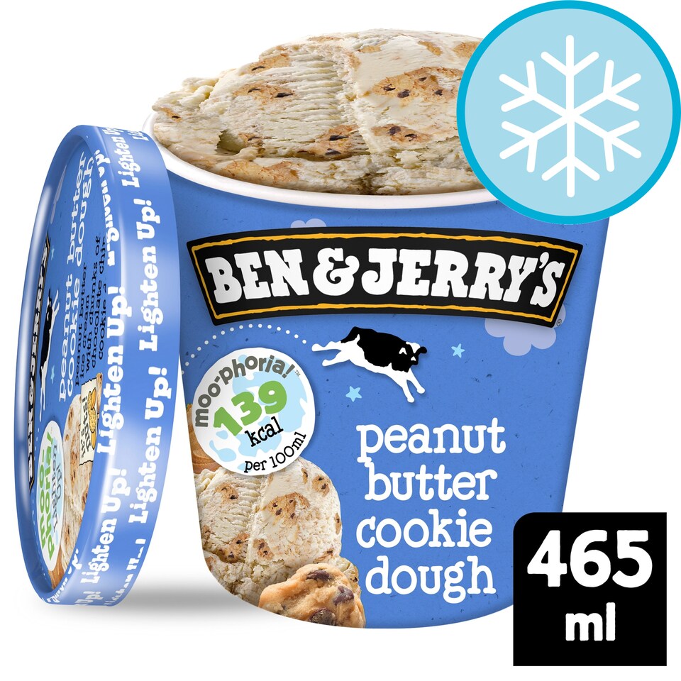 image 1 of Ben & Jerry Moophoria Peanut Butter Cookie Dough 465Ml