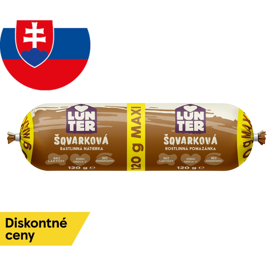 LUNTER Šqvarková nátierka MAXI 120 g