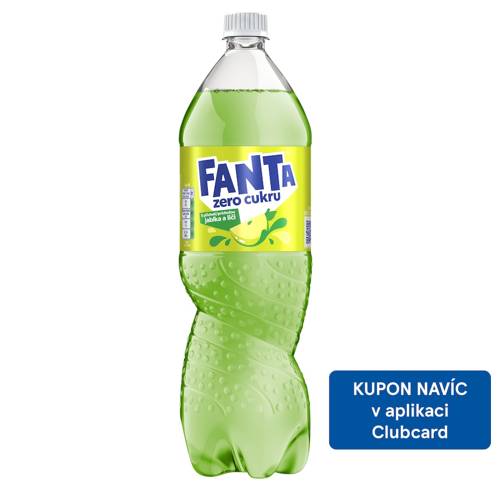 Fanta Zero Sugar with Apple and Lychee Flavor 1.5L