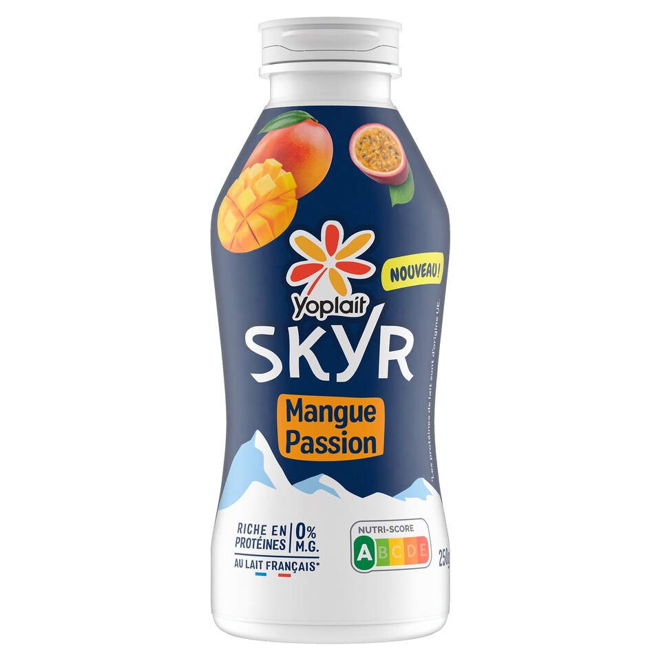 YOPLAIT SKYR DRINK MANGO PASSIONFRUIT 250G
