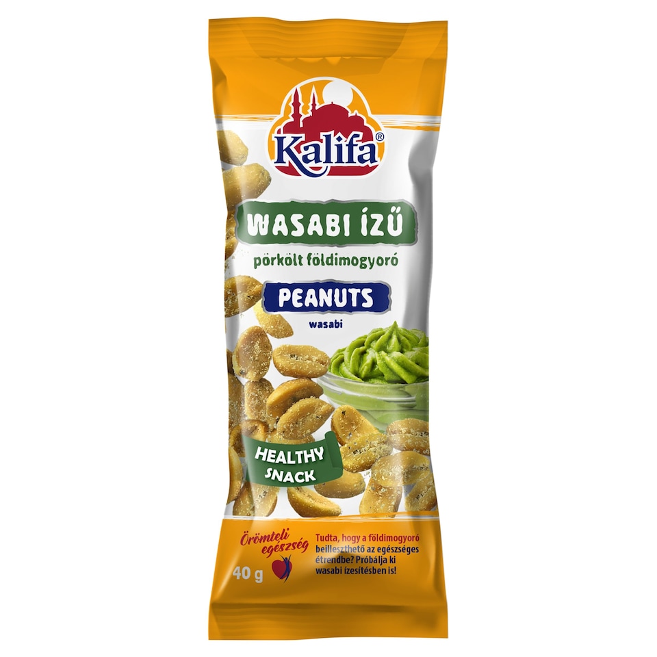 Kalifa wasabi ízű pörkölt földimogyoró 40 g
