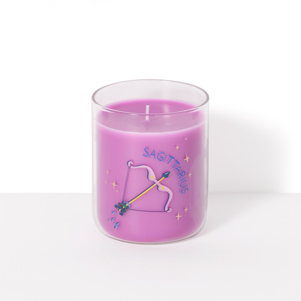 image 1 of Paperchase Zodiac Fragranced Candle - Sagitarius 280g
