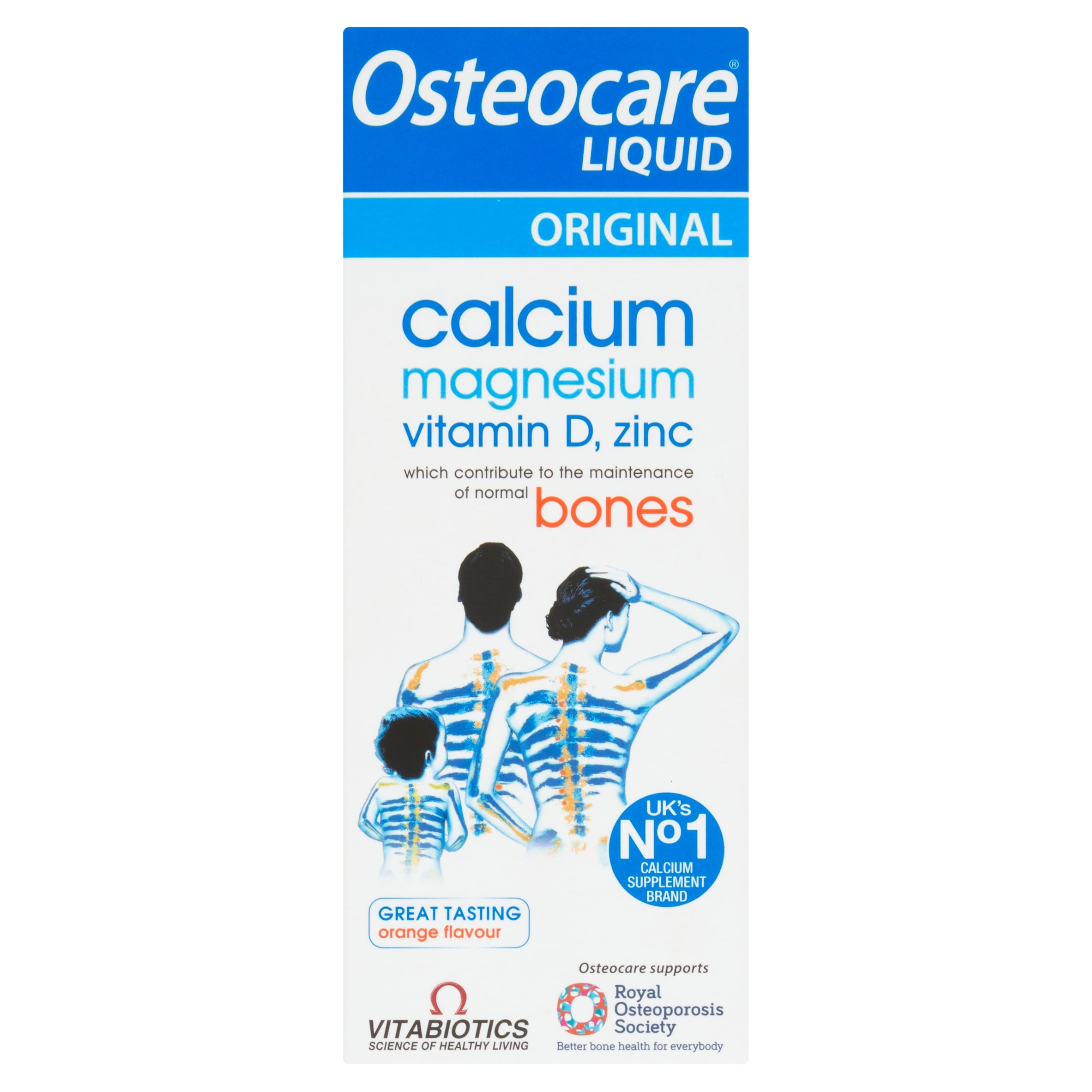 Vitabiotics Osteocare Liquid Calcium Supplement - Orange - 200ml