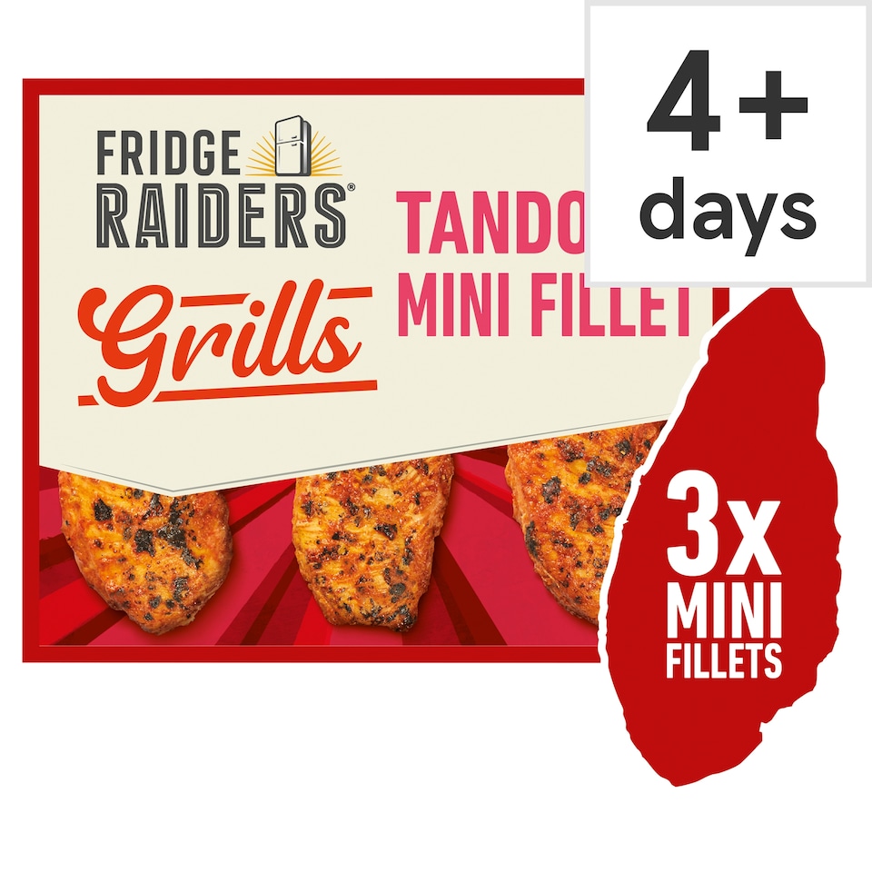 Fridge Raiders Grills Tandoori Chicken Fillets 3 x 35g